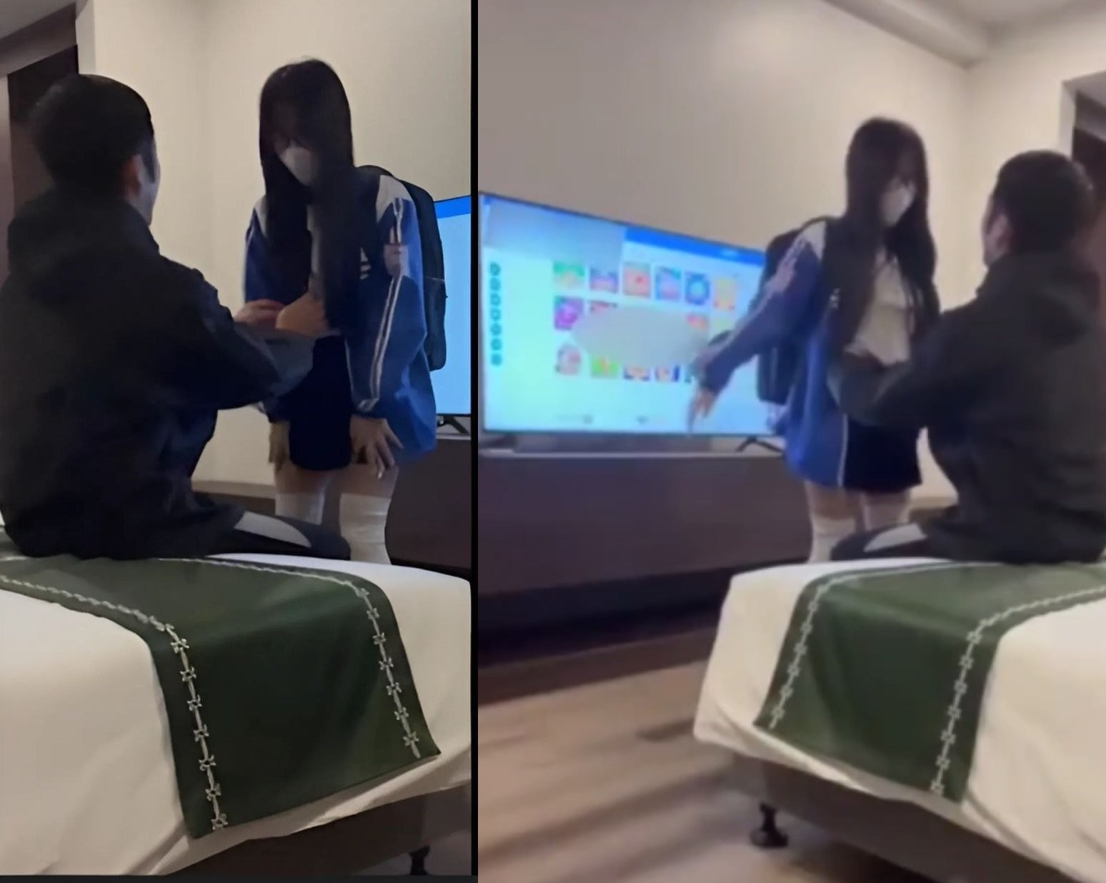 Sex nữ sinh với bím tràn nước siêu phê