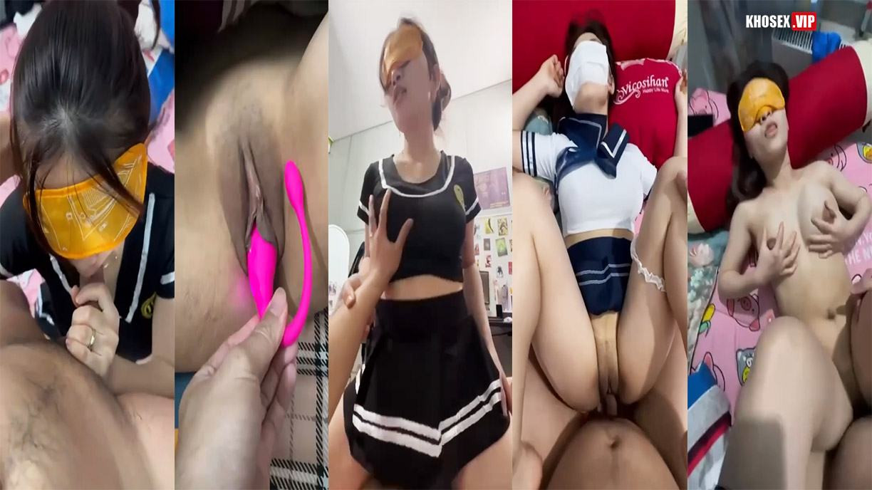 Vợ dâm lồn múp thích cosplay khi chịch – Phần 2